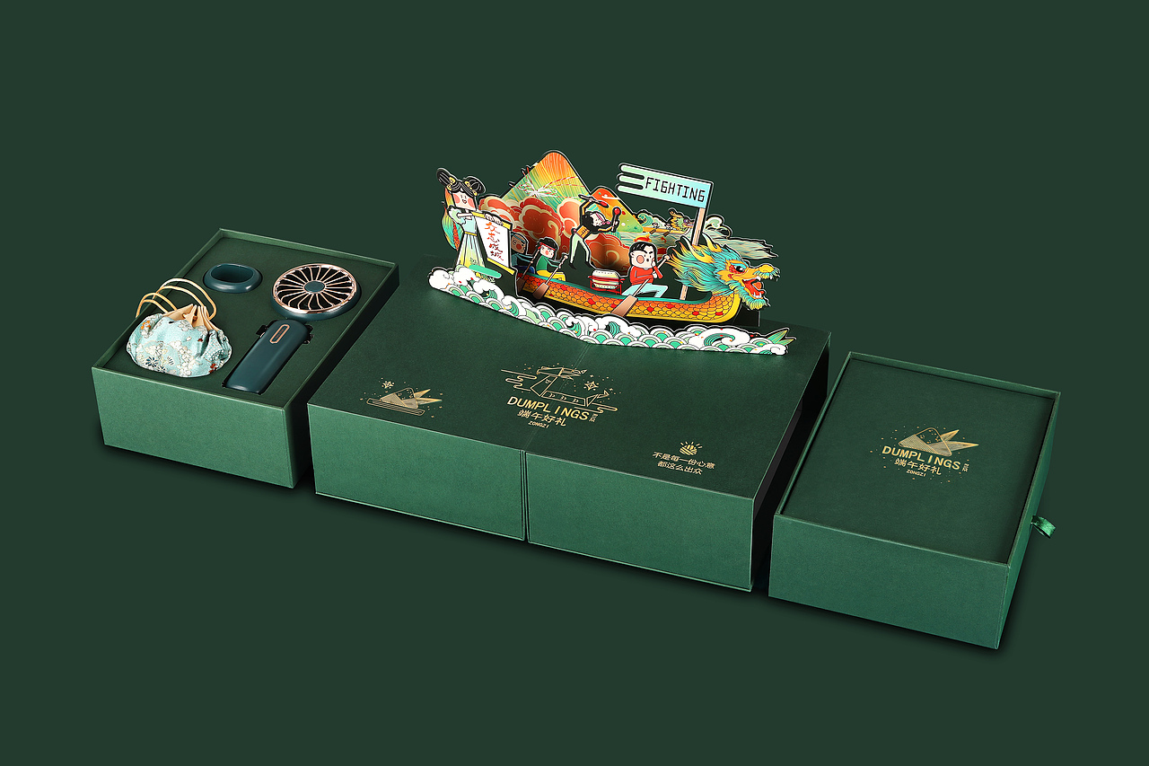 天猫粽子礼盒拍摄