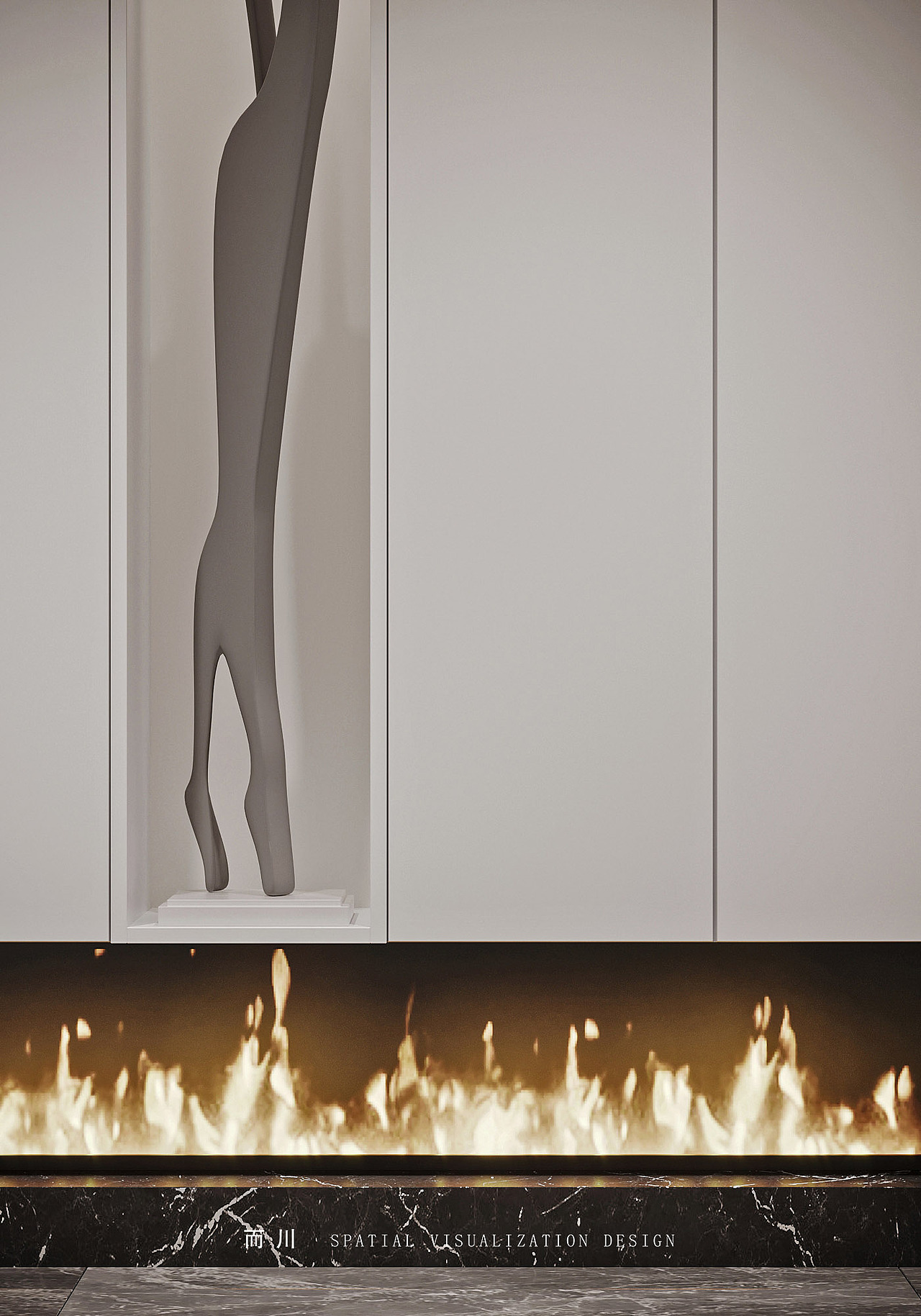 现代平层 丨 而川视觉（图ZMjU3MjA4ODE2） - 家装设计 - 站酷设计师而川视觉原创素材 - 站酷ZCOOL