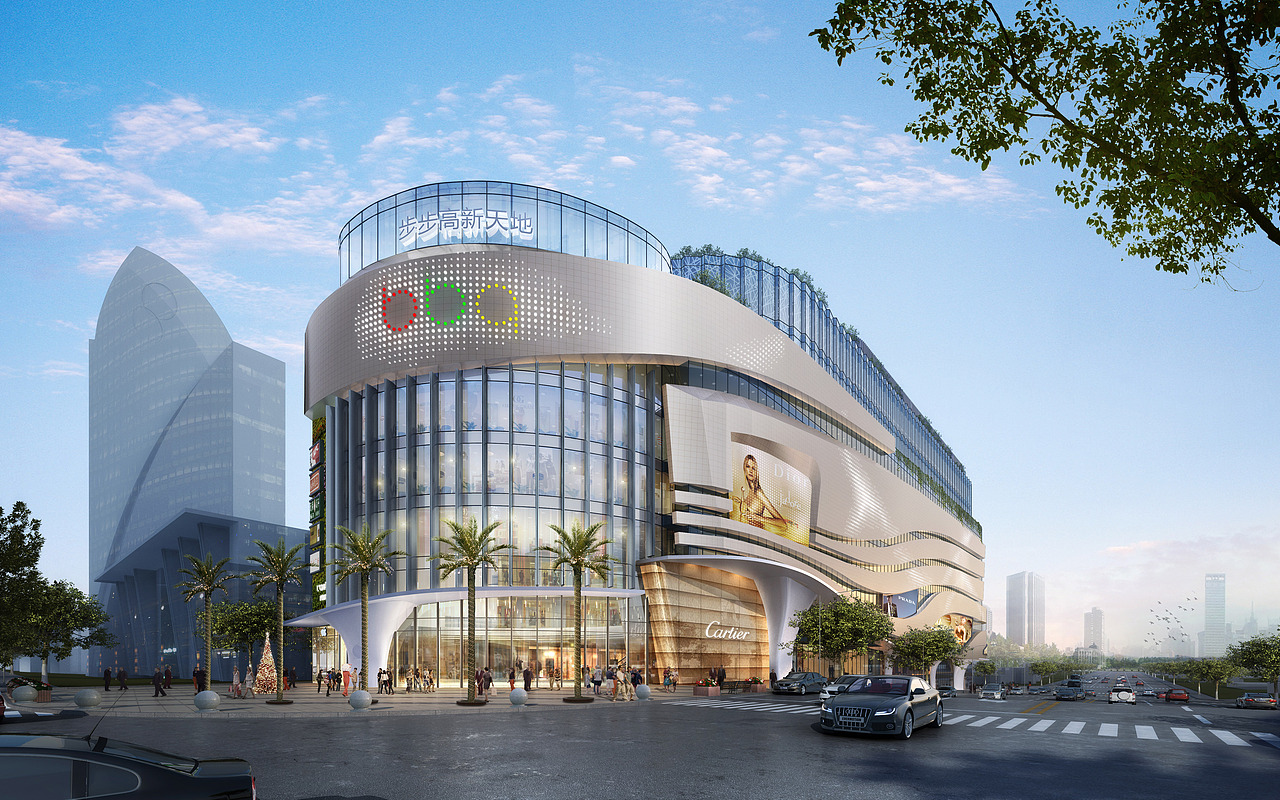 湖南省岳阳商业建筑设计