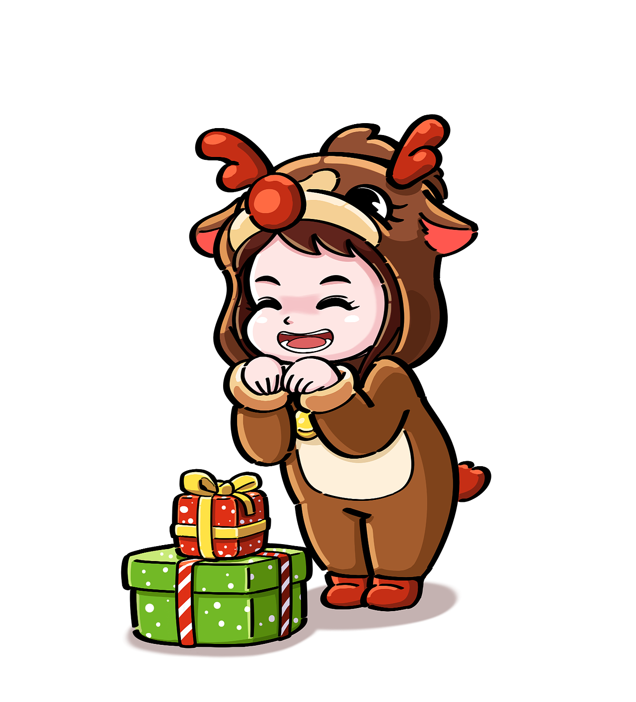 圣诞节果果头像