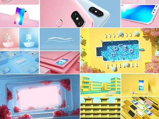 C4D mograph图形动画练习作品⑤