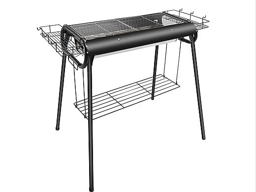 黑色烧烤架精修