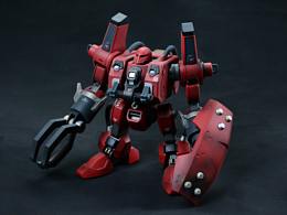 【高達(dá)模型】工業(yè)涂裝試手 —— HG機(jī)動工兵&作業(yè)地臺