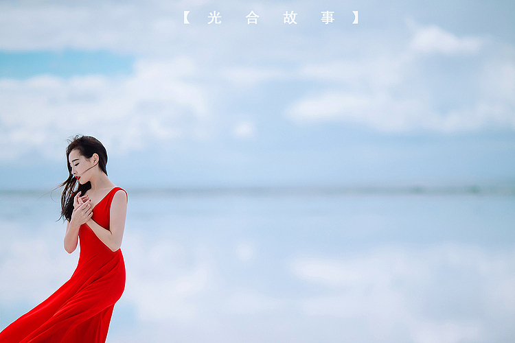玫瑰的红，在天空之镜中隐去。（图ZNTY1NTU3NjA=） - 人像摄影 - 站酷设计师鱼鱼Mood原创素材 - 站酷ZCOOL