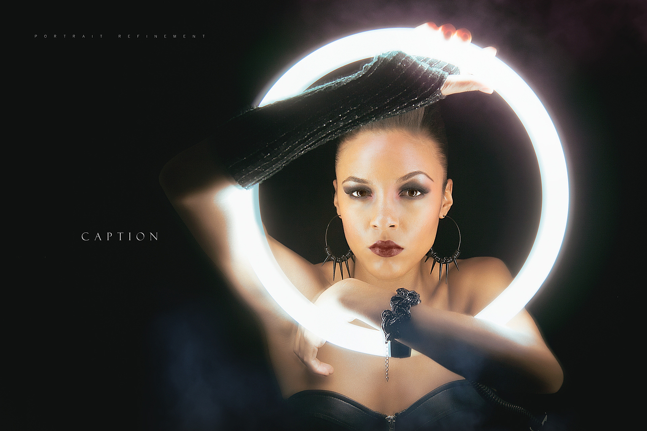 人像精修&商片风格调色灯光氛围营造出片