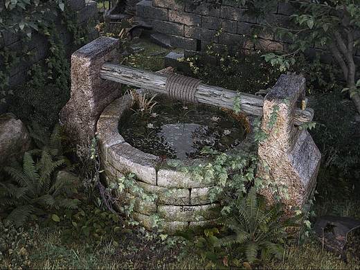 枯井（个人主页-ZMzYyNDYyMTI=） - 场景 - 站酷设计师小短腿宝宝原创素材 - 站酷ZCOOL