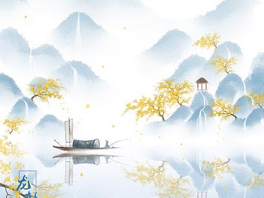 小舟轻一叶，恰好受风光