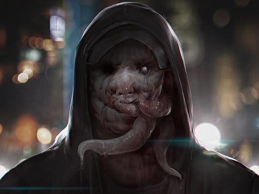 一组Cthulhu（克苏鲁）题材的概念设计