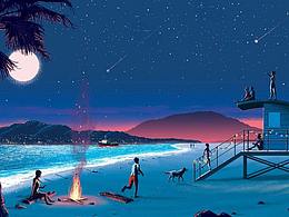 馬特·桑德斯-插畫作品欣賞