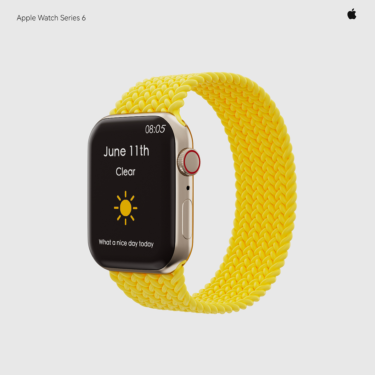 Apple Watch Series 6 | 产品渲染(图ZMjc1NDU5MTg0) - 产品 - 站酷设计师Joseph_Shao原创素材 - 站酷ZCOOL