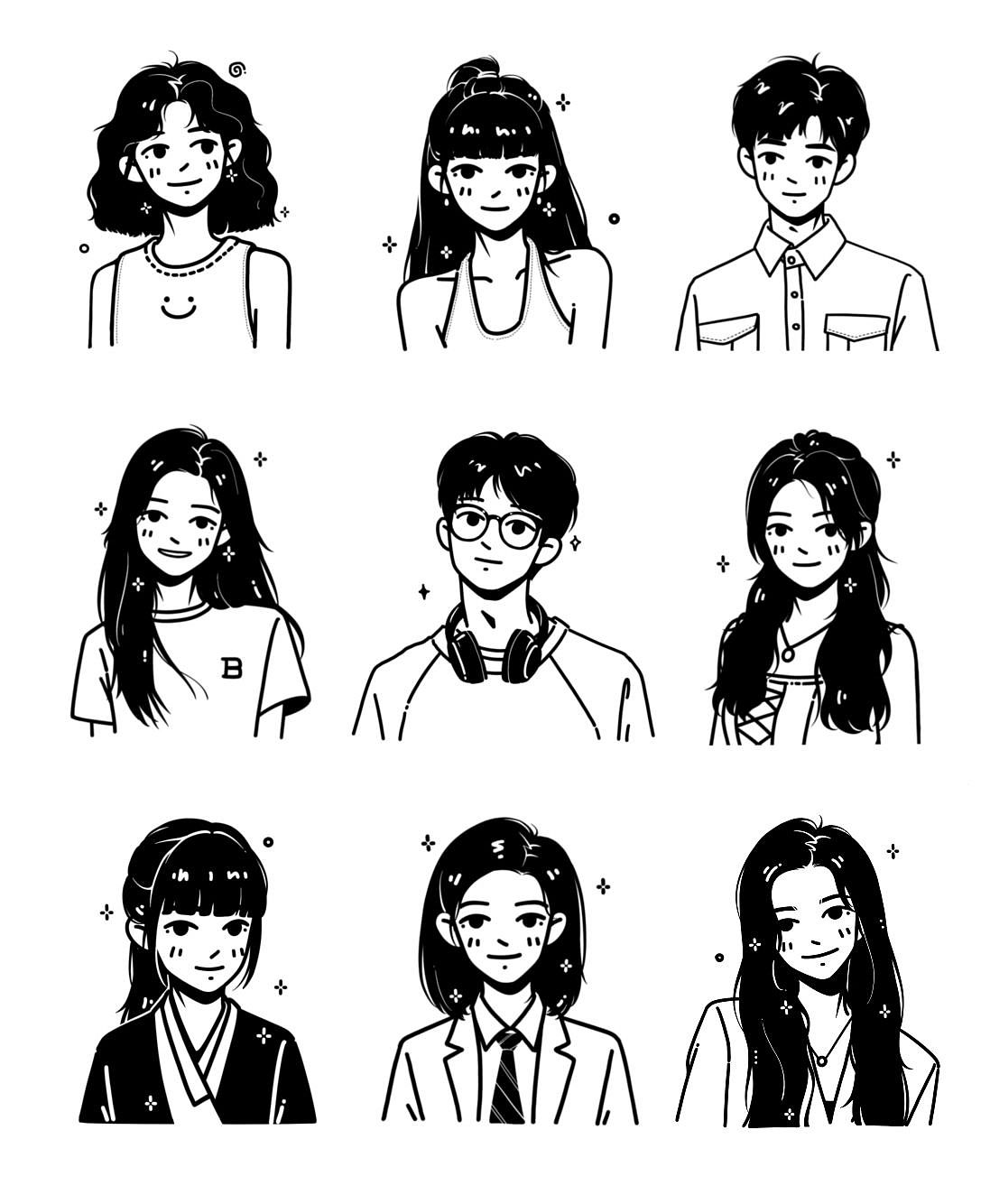 近期的线稿小插画（图ZMzY1Nzc4MDE2） - 商业插画 - 站酷设计师五彩斑斓的云原创素材 - 站酷ZCOOL