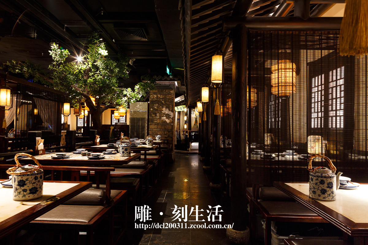 北京绿茶餐厅设计 - 设计之家