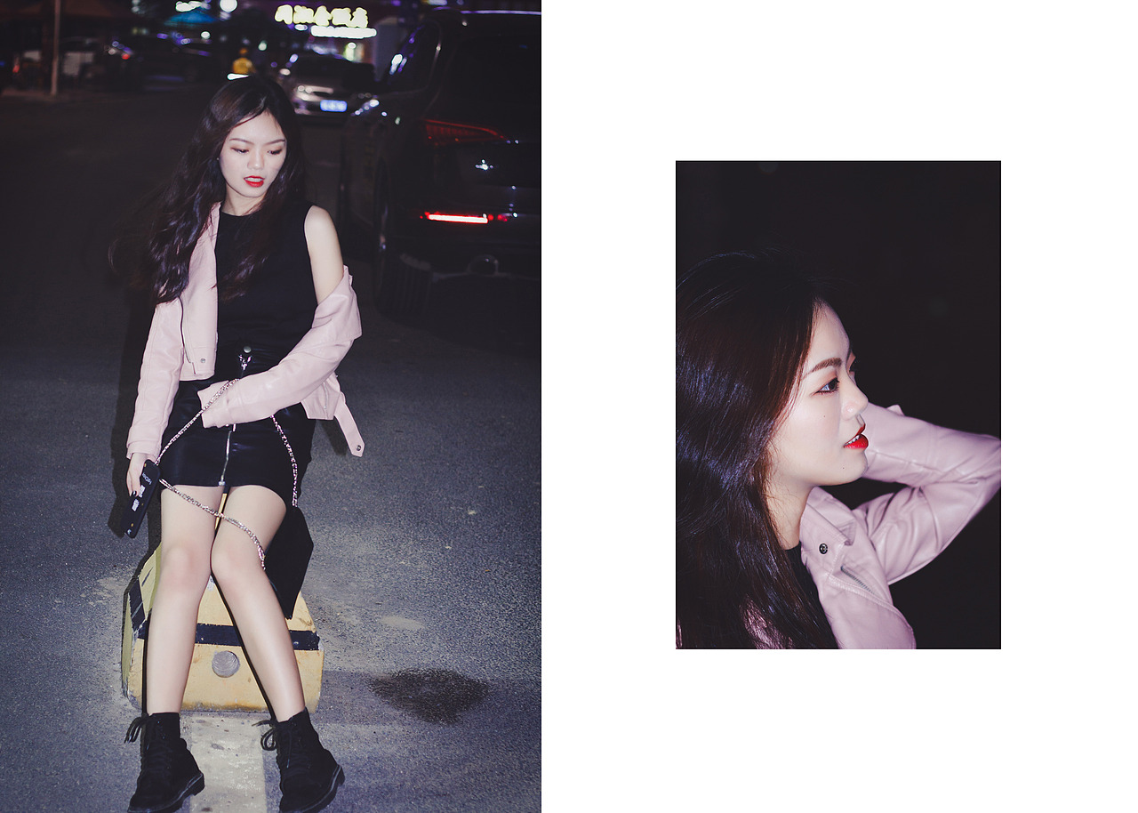 夜景人像（图ZMTE4NjIzODQ0） - 人像摄影 - 站酷设计师qoivven原创素材 - 站酷ZCOOL