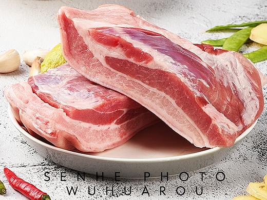 五花肉生鲜肉食拍摄