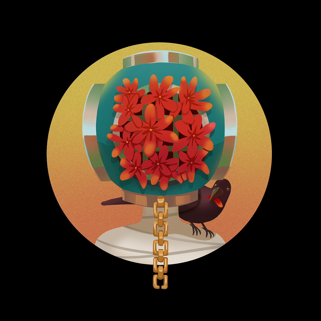 万圣节系列头像（图ZMTgzMDQzMjg4） - 新锐潮流插画 - 站酷设计师狂同学原创素材 - 站酷ZCOOL
