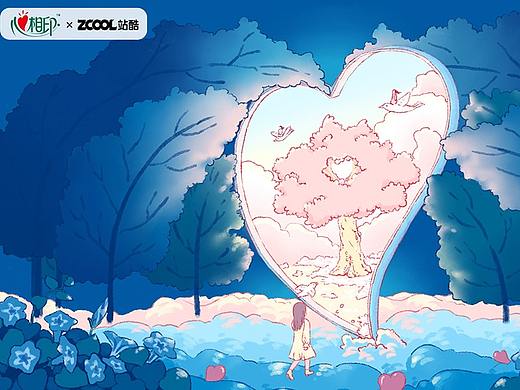 幻境（個人主頁-ZNjQ4MTUwODg=） - 商業(yè)插畫 - 站酷設(shè)計師菜園子zzz原創(chuàng)素材 - 站酷ZCOOL