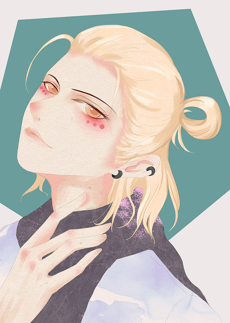 平铺薄画法练习