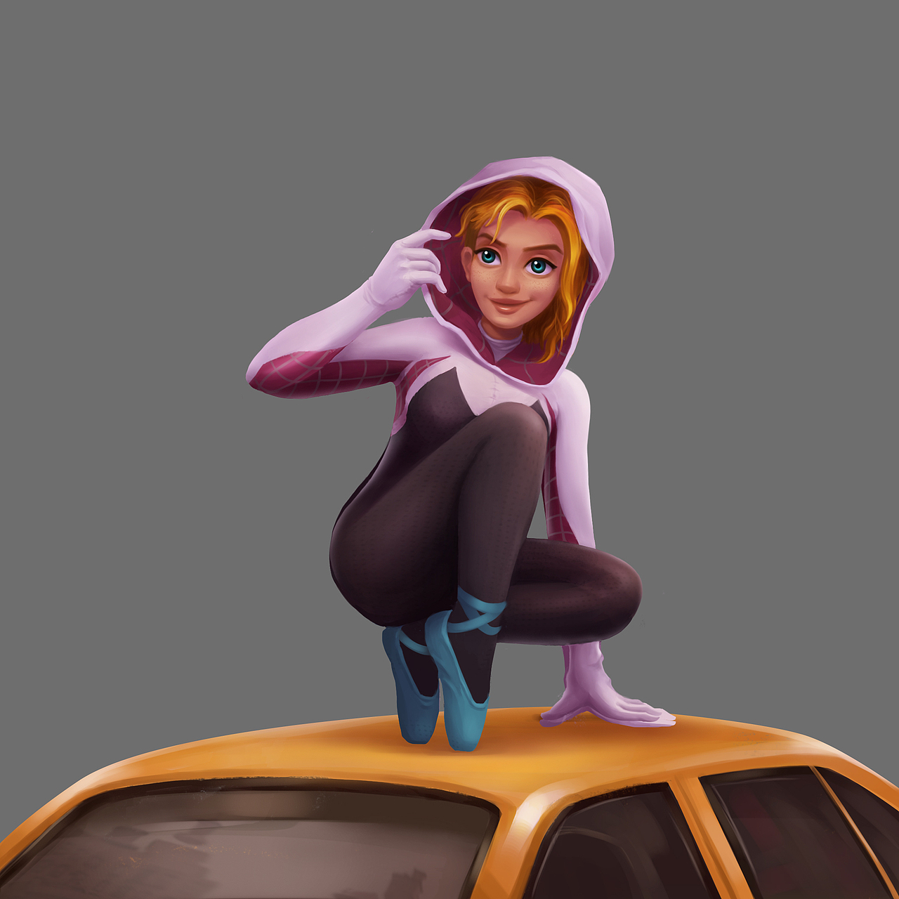 蜘蛛侠：平行宇宙（图ZMTc2MDU4OTUy） - 游戏原画 - 站酷设计师shaoyalin原创素材 - 站酷ZCOOL