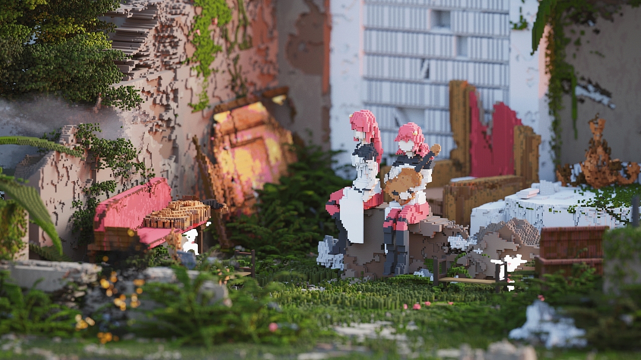 【VoxelArt】像素尼尔（图ZMjU3Mzk0MzY0） - 场景 - 站酷设计师Xuanch原创素材 - 站酷ZCOOL