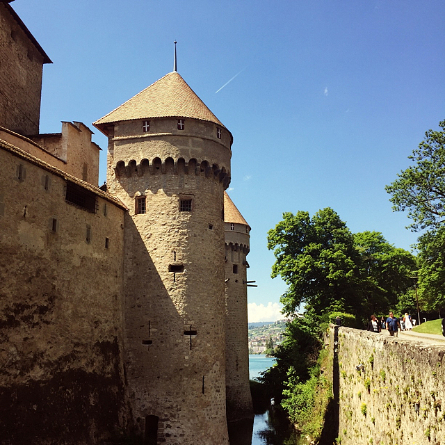 蒙特勒,西庸城堡