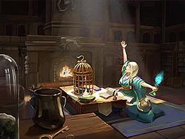 魔法室內(nèi)場(chǎng)景