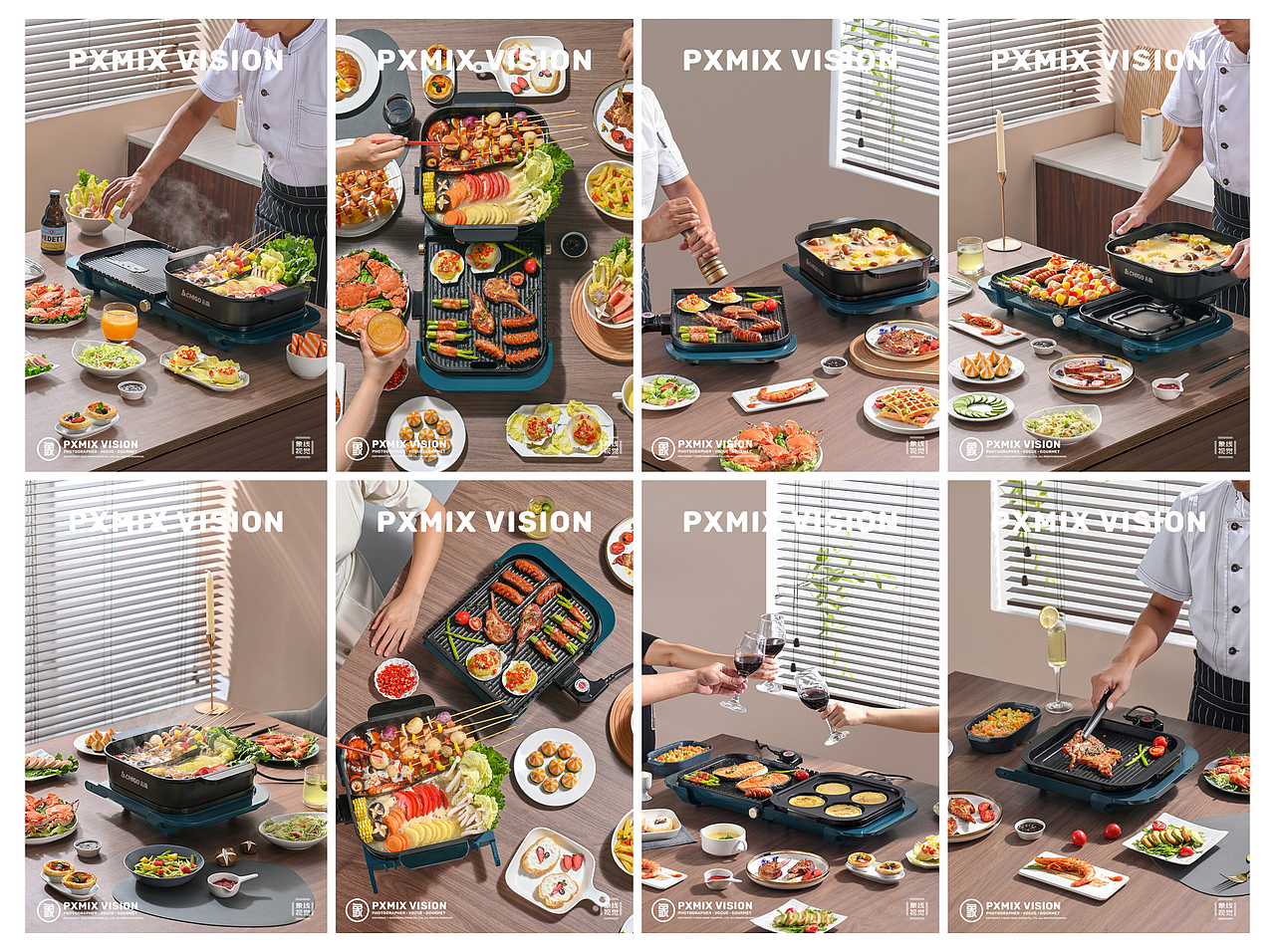 电商摄影 丨 和美食有关的厨房小家电合集 x 光影集