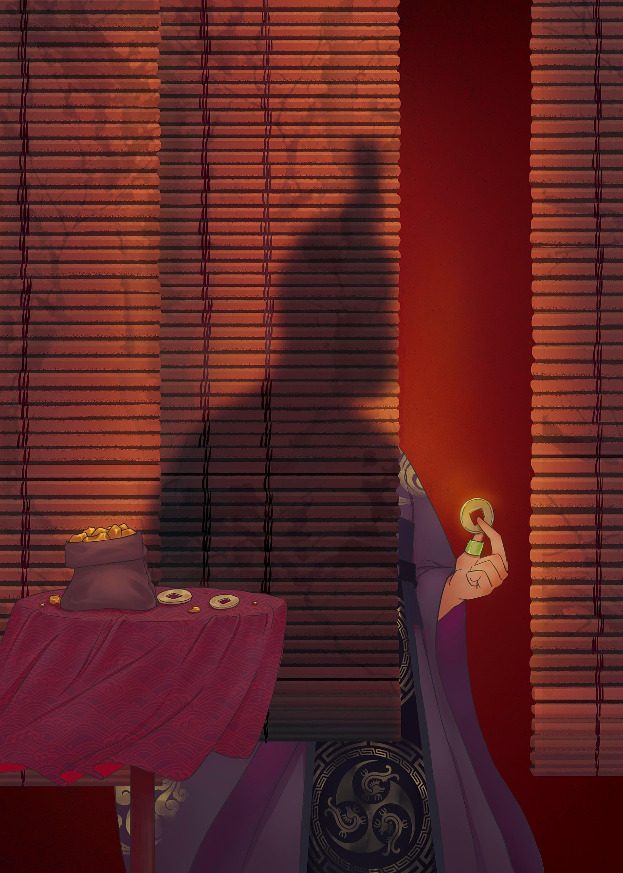 刺秦剧本杀包装海报