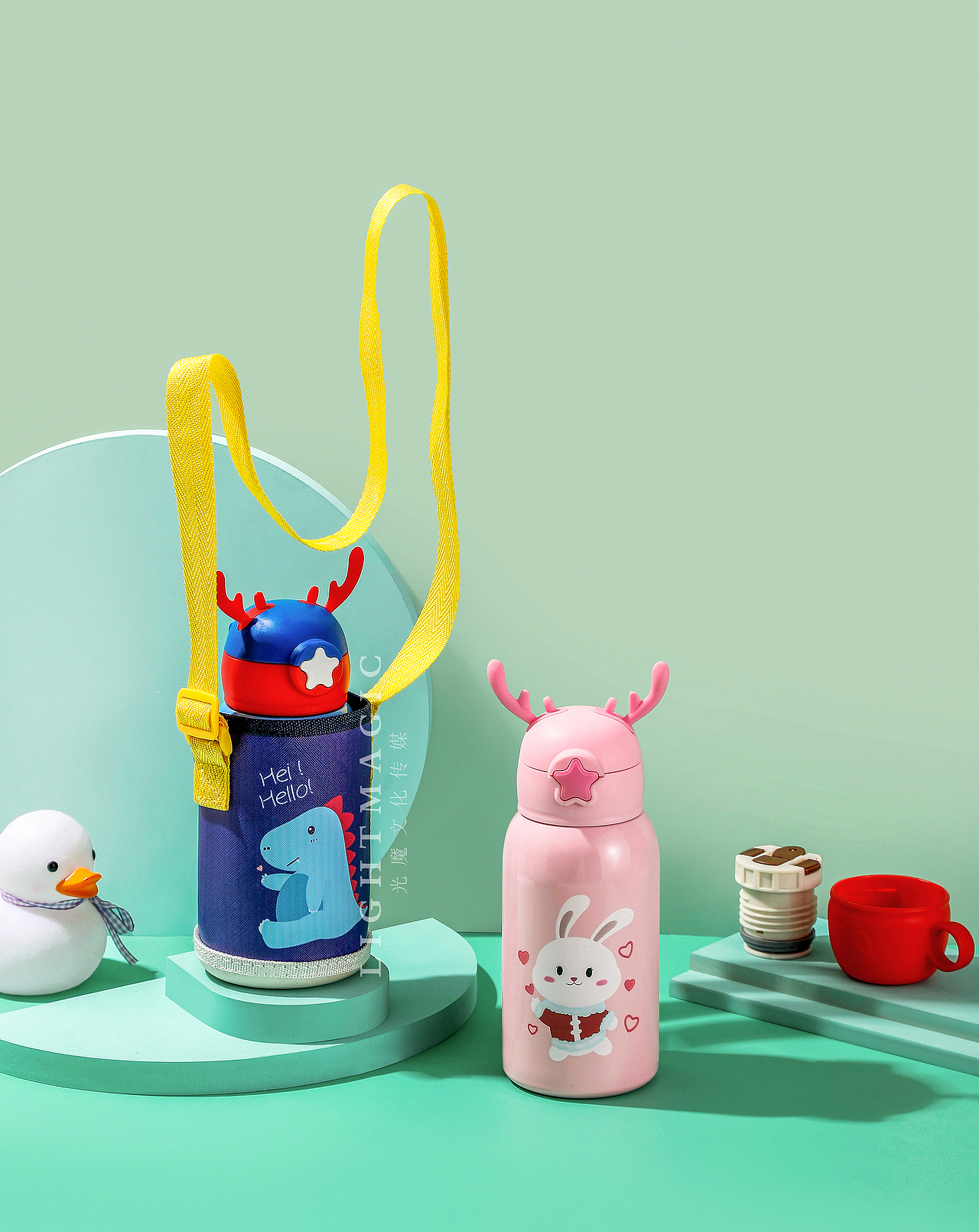儿童水杯（图ZMjY5ODcxNjE2） - 产品摄影 - 站酷设计师唐蔷薇薇原创素材 - 站酷ZCOOL