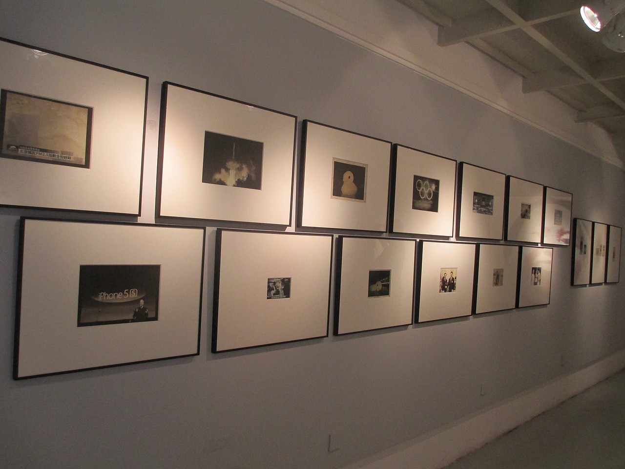 《。》系列展览现场