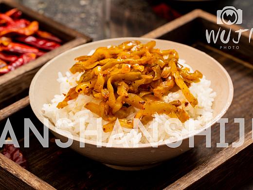 电商产品摄影下饭菜榨菜产品拍摄