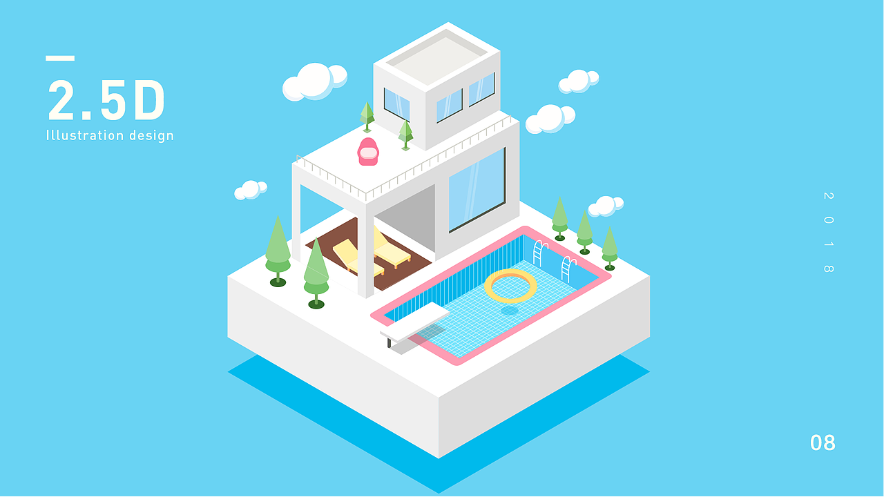 2.5D练习作品（图ZMTM1NjU0Mjk2） - 图标 - 站酷设计师Zzzcai原创素材 - 站酷ZCOOL