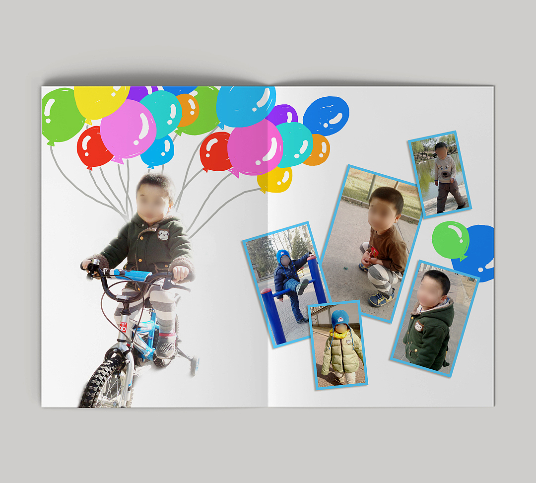 儿童相册设计（图ZMzc2MjQzMjY4） - 书籍/画册 - 站酷设计师Jupiter1024原创素材 - 站酷ZCOOL