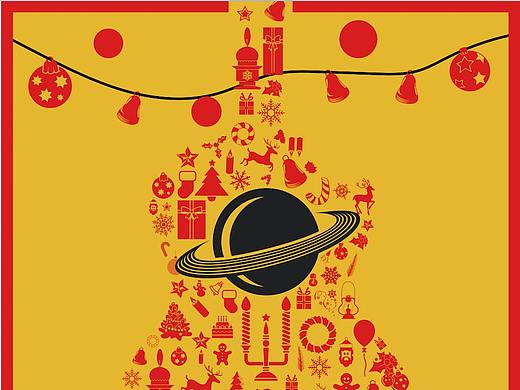 圣诞音乐会活动海报