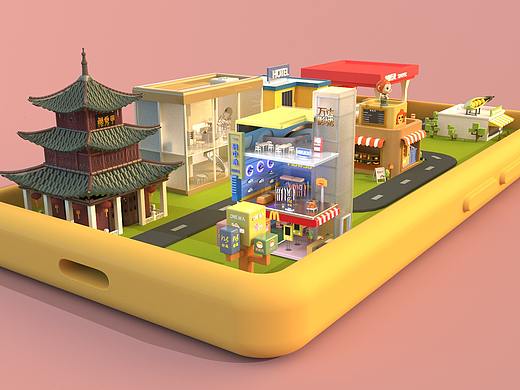 动态手机场景