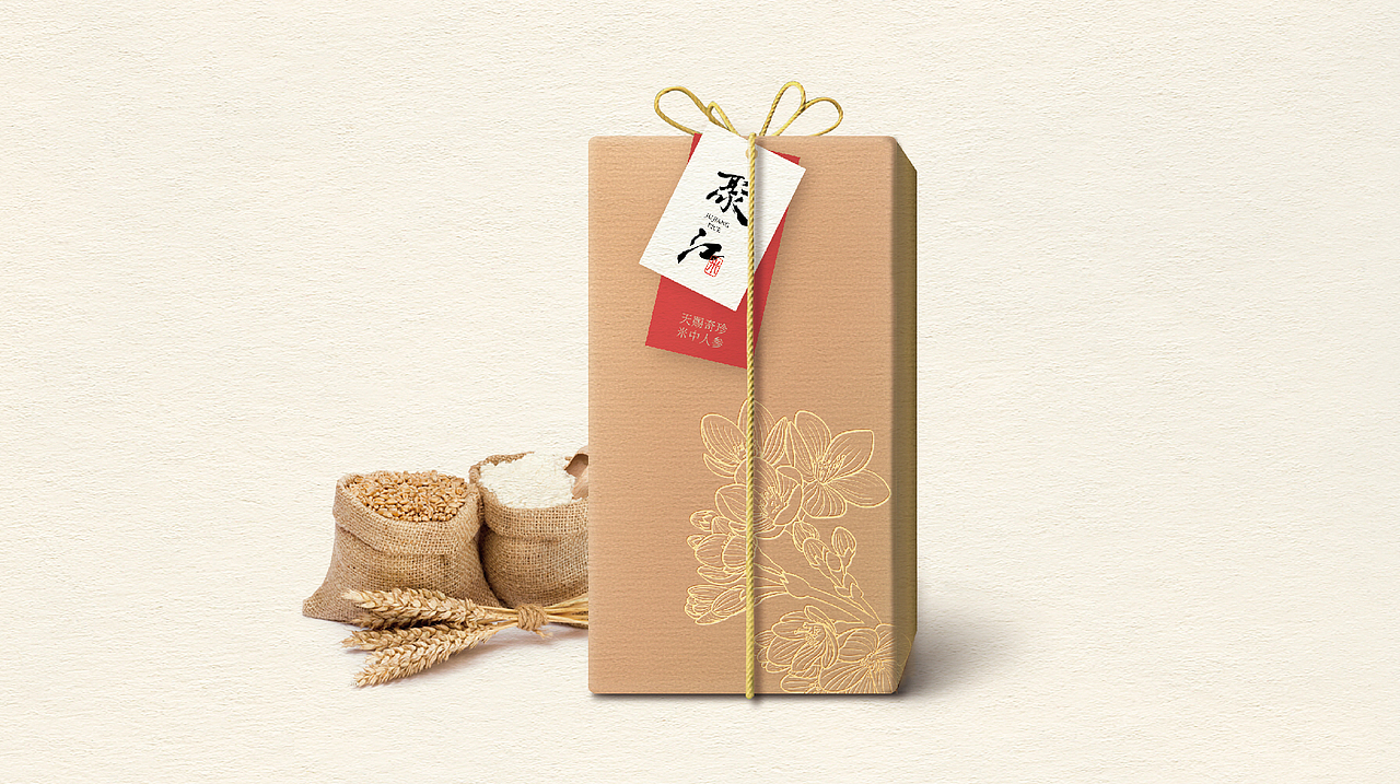 聚江大米（图ZMTM0NzIwNDMy） - 包装 - 站酷设计师佰乐原创素材 - 站酷ZCOOL