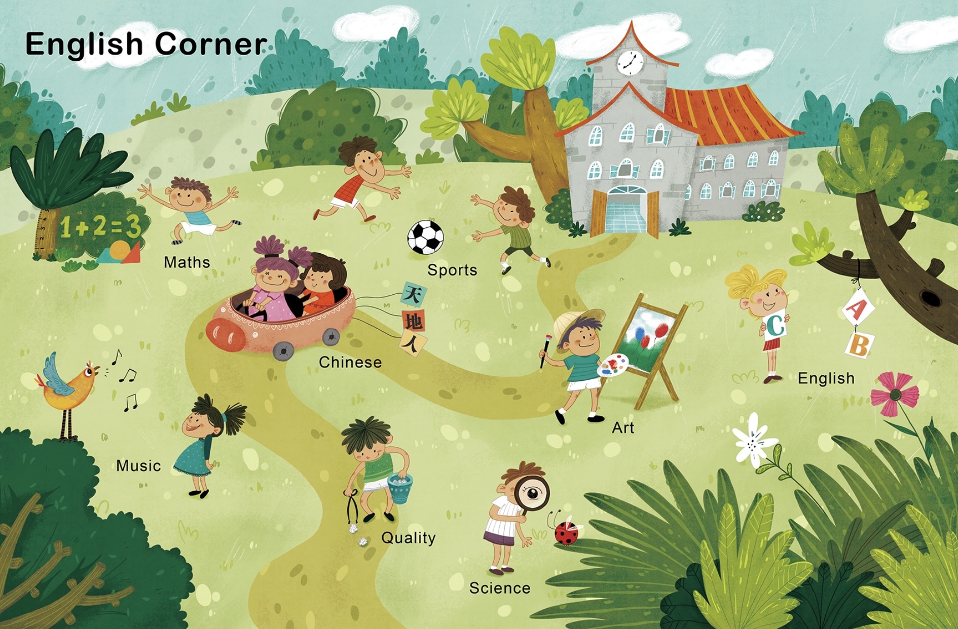 儿插《英语角》(已商用)