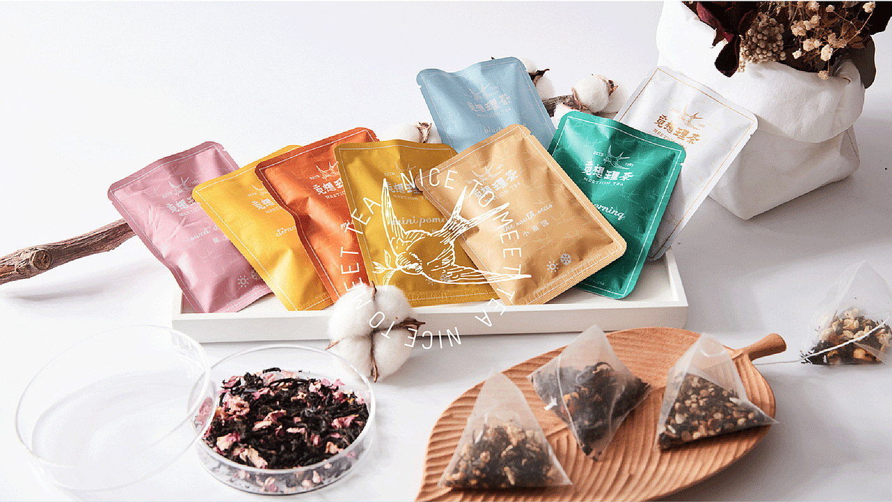 Nice to meetea ! 年轻人的第一杯调香茶（图ZOTYxODYxMzY=） - 品牌 - 站酷设计师高烧传播原创素材 - 站酷ZCOOL