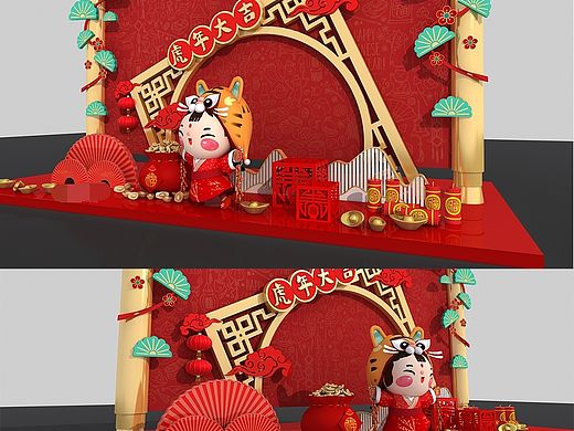 春节美陈