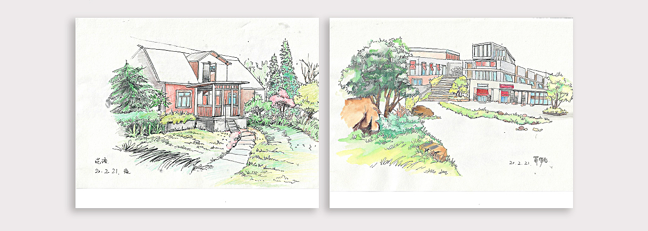 封城期間的涂涂畫畫（二）（圖ZMjAzNjg4MTI0） - 創(chuàng)作習(xí)作 - 站酷設(shè)計(jì)師不長胡子的詹先生原創(chuàng)素材 - 站酷ZCOOL