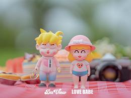 LOVE BABE 情侶潮玩手辦