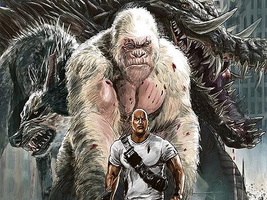 Big meets bigger! 狂暴巨兽震撼来袭！画张海报助兴！