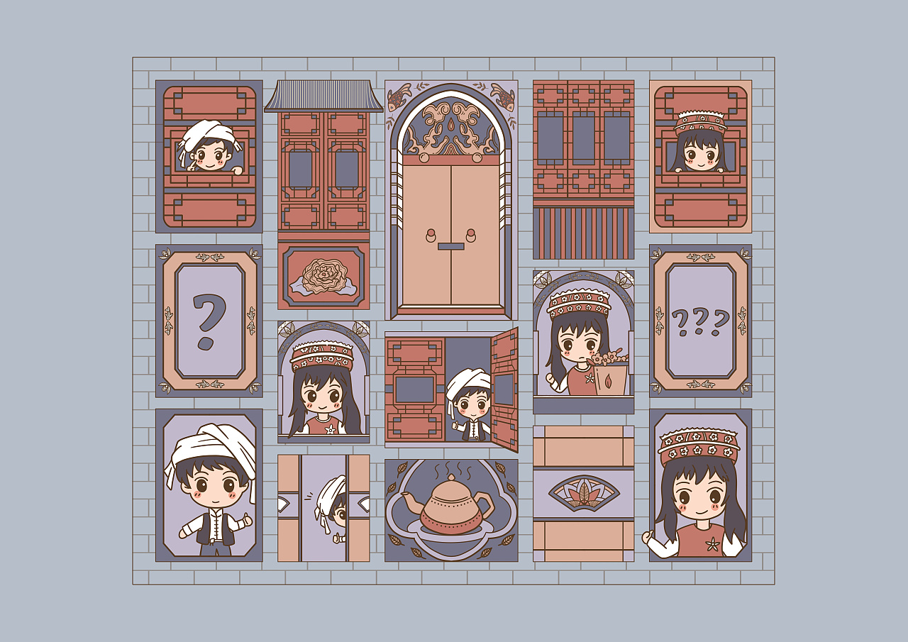 包装设计在行baby创意盲盒包装设计集成