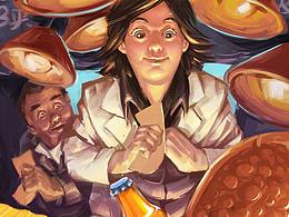 话吃画吃 五月作品集