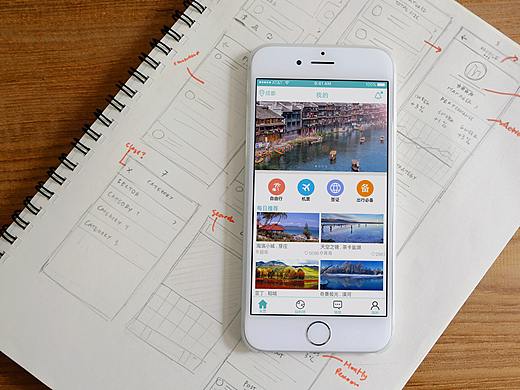 旅游类app