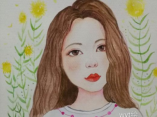水彩人物