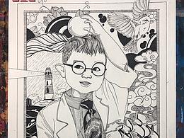 黑白裝飾畫(huà)