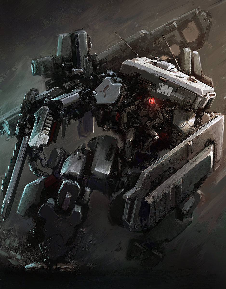 概念机甲设计 1903