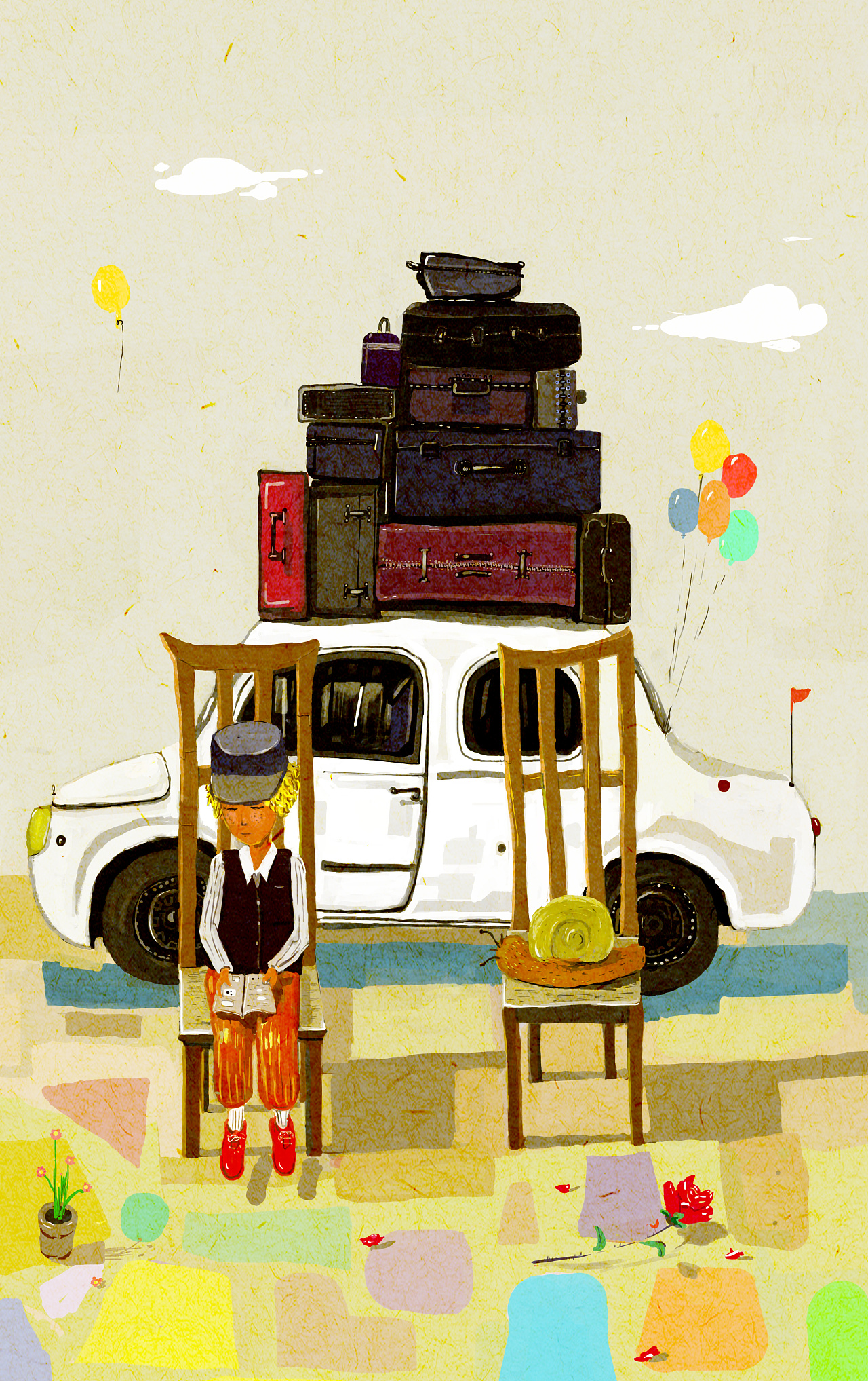 蜗牛带我去旅行#动漫作品