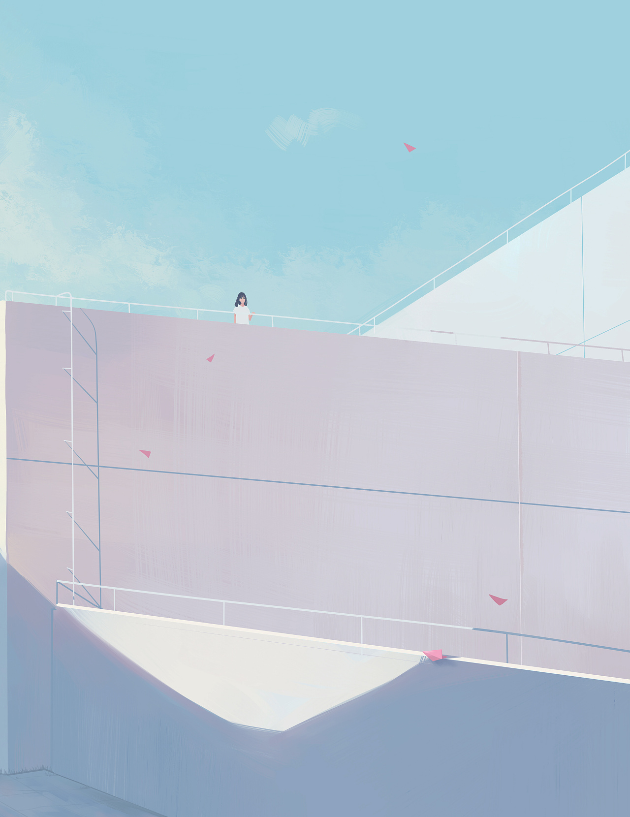 【插画】安静的世界