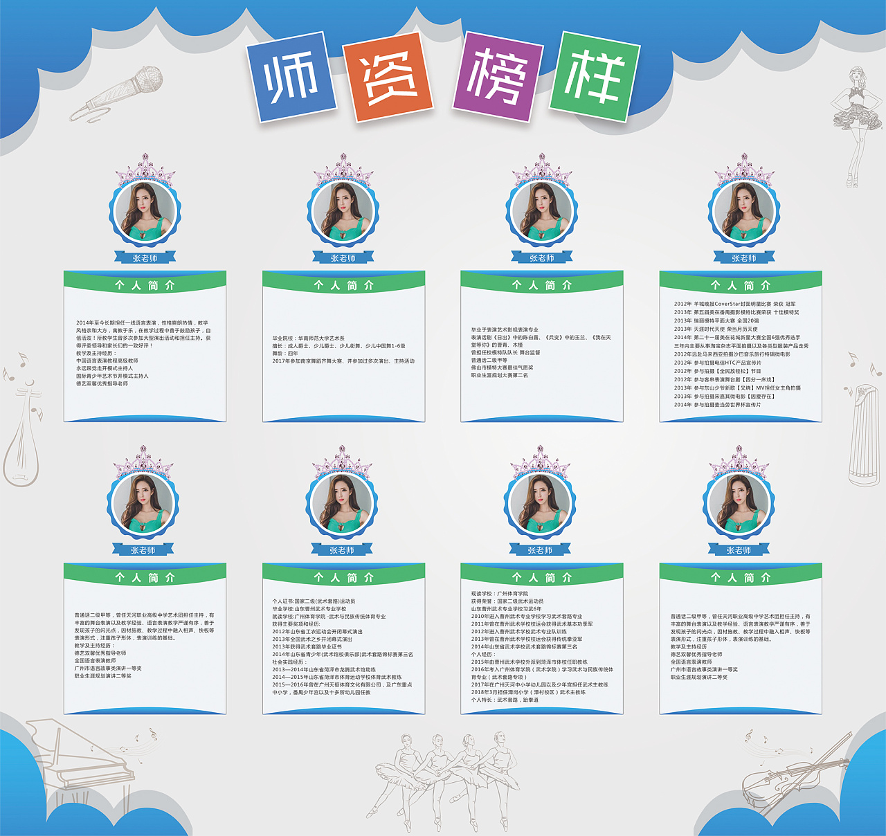 教育机构企业文化墙